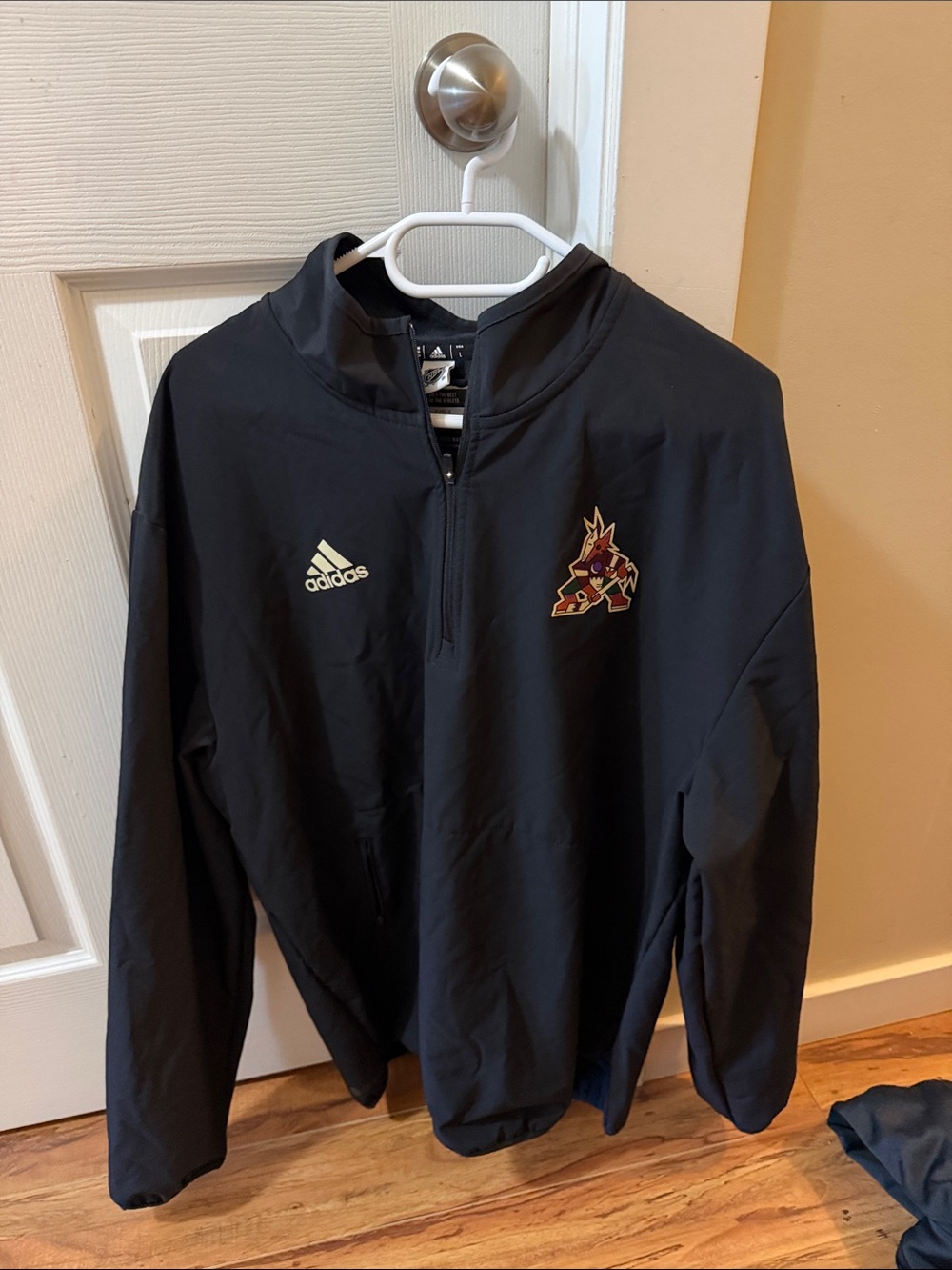 adidas Black Men’s Quarter-Zip Pullover